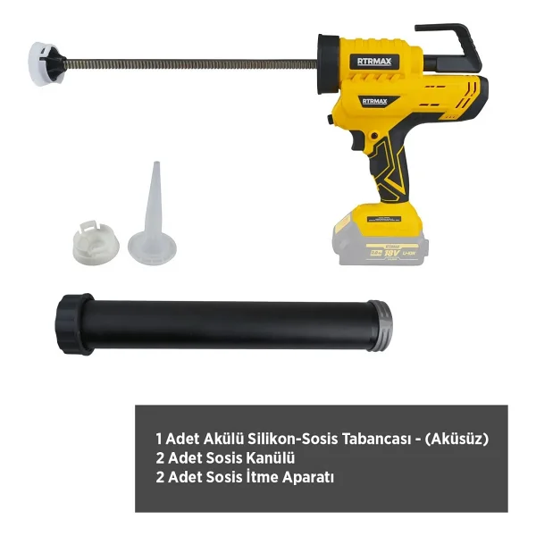 Rtrmax Rtx1878b Aküsüz Silikon Tabancası - Görsel 2