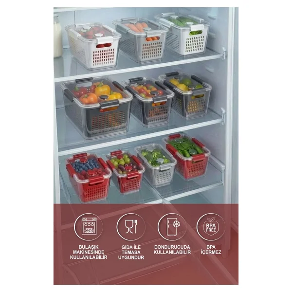 Selka Home Lavin 2 Lt Saklama Kabı - Görsel 2