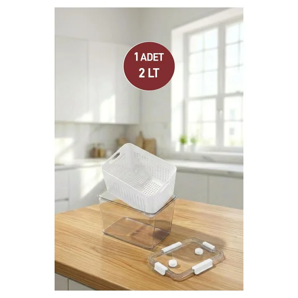 Selka Home Lavin 2 Lt Saklama Kabı - Görsel 3
