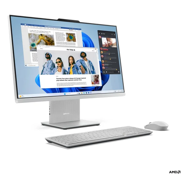 Lenovo Ideacentre Aıo 27arr9 F0hq001wtr Ryzen 7 7735hs 16 GB 512 GB SSD Radeon 680m 27" Full HD All İn One PC - Görsel 3