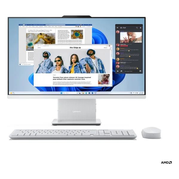 Lenovo Ideacentre Aıo 27arr9 F0hq001wtr Ryzen 7 7735hs 16 GB 512 GB SSD Radeon 680m 27" Full HD All İn One PC - Görsel 4