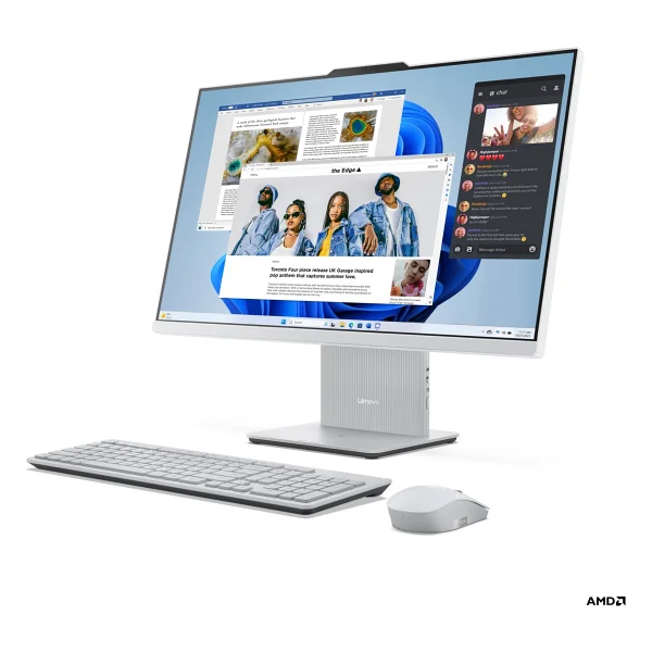 Lenovo Ideacentre Aıo 27arr9 F0hq001wtr Ryzen 7 7735hs 16 GB 512 GB SSD Radeon 680m 27" Full HD All İn One PC - Görsel 5