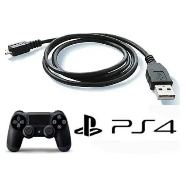 Sony PS4 Dualshock 4 USB Şarj Kablosu Playstation 4 Charcing Cable - Görsel 2
