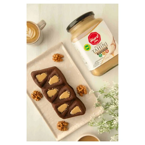 Mert Helva Bayram Mert Tek Kavrulmuş Fethiye Tahini 1000 Gr Ve Yerli Susam İle Üretilmiştir - 1 Kg - Görsel 5
