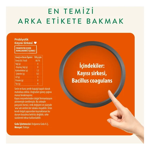 Wefood Probiyotik Kayısı Sirkesi 250 Ml - Görsel 6