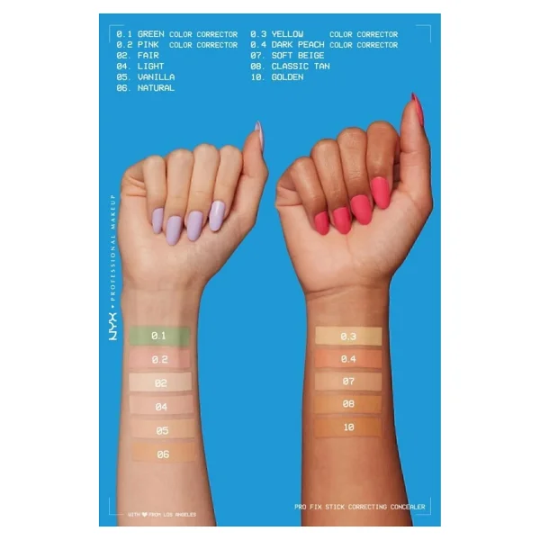 Nyx Professional Makeup Pro Fix Stick Kapatıcı 07 Soft Beige Kremsi Yapı İle Kolay Uygulama - Görsel 6