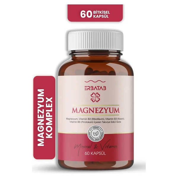Erbatab Magnezyum 60 Kapsül - Görsel 2