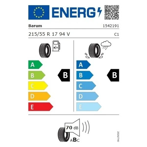 Barum Bravuris 6 215/55 R17 94v Fr Yaz Lastiği - 2025 - Görsel 4