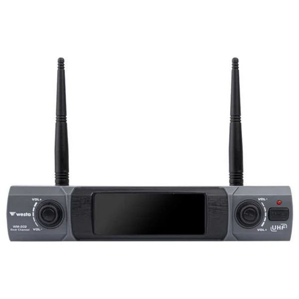 Westa Wm-202h 2'li Kablosuz El Mikrofonu Seti - Görsel 4