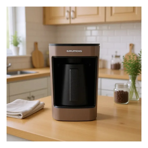 Grundig Tkm 1343 K Kahverengi Türk Kahve Makinesi - Görsel 3