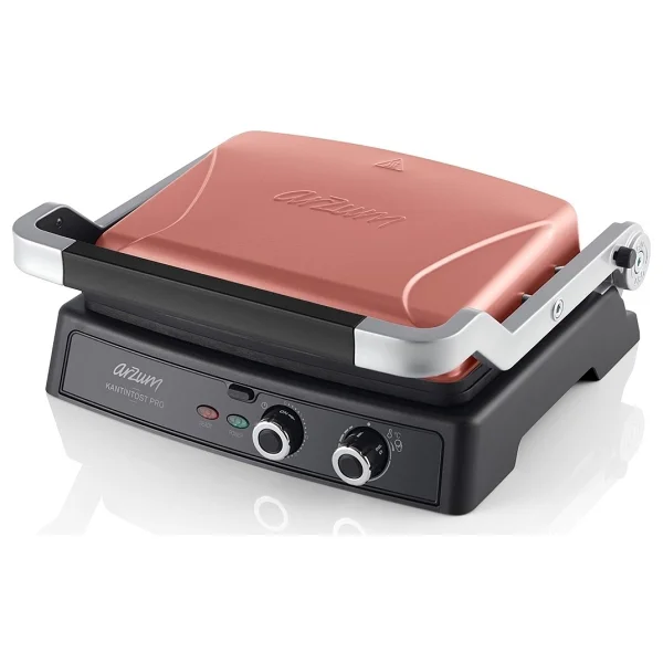 Arzum Ar2044-G Kantintost Pro 2000 W Izgara Ve Tost Makinesi Gün Batımı - Görsel 5