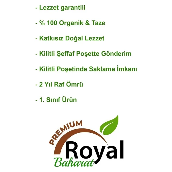 Royal Baharat Tüm Mahlep Deluxe Seri Organik Lezzetli 250 Gr - Görsel 5