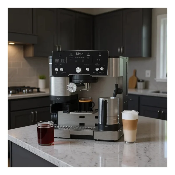 Ninja Luxe Cafe Essential Yarı Otomatik Espresso Makinesi - Görsel 3