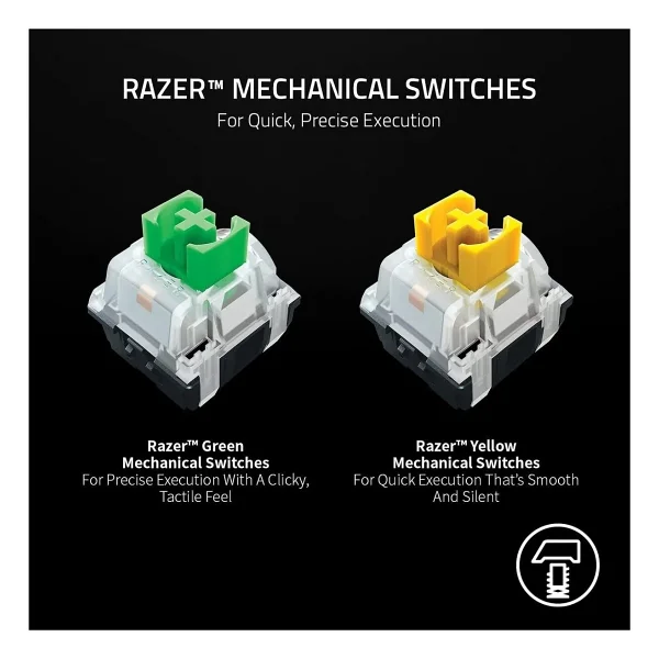 Razer Blackwidow V3 RGB Green Switch Kablolu Mekanik Oyuncu Klavyesi - Görsel 10