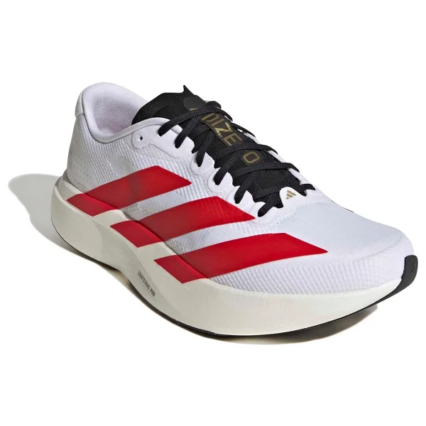 Adidas Adizero Evo Sl Woven Kk3675 Beyaz-Kırmızı Erkek Koşu Ayakkabısı - Görsel 2
