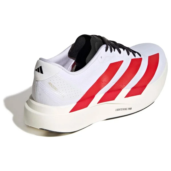 Adidas Adizero Evo Sl Woven Kk3675 Beyaz-Kırmızı Erkek Koşu Ayakkabısı - Görsel 3