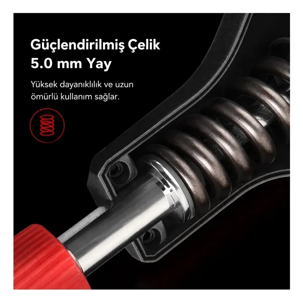 Valkyrie Ayarlanabilir Dirençli Bacak Egzersiz Aleti 0-35 Kg İç Bacak Kalça Sıkılaştırıcı Spor Aleti Sayaçlı - Görsel 9