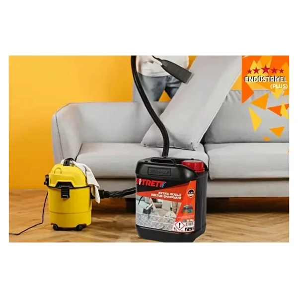 Sitrett Mx Koltuk Şampuanı Endüstriyel Plus - 5 Kg - Görsel 2