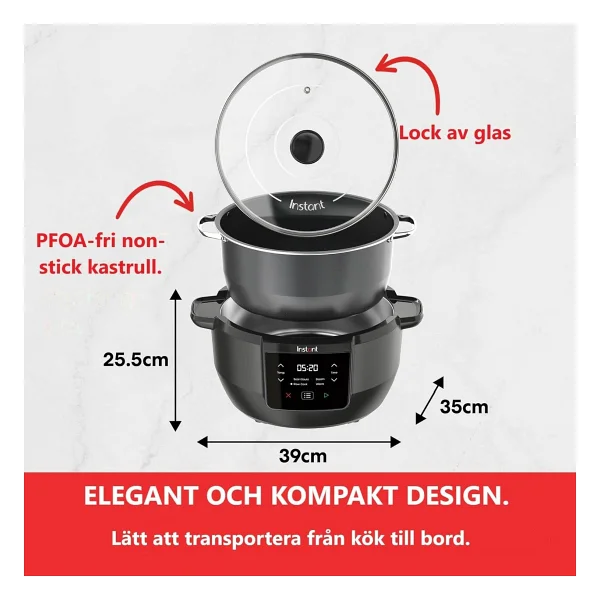 Instant Pot 4in1 7.1 Lt Çok Amaçlı Pişirici - Görsel 6