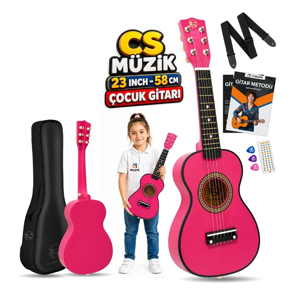 Fourtune Loki T-80sb 6 Telli Sunburst Çocuk Gitarı Gerçek Ağaç - Görsel 8