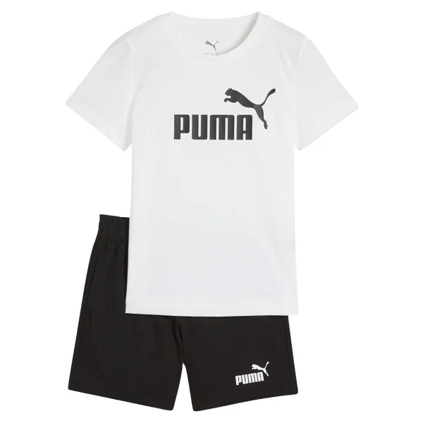 Puma Kız Çocuk Pembe Pamuklu Spor Şortlu Takım 68524021 - Görsel 6