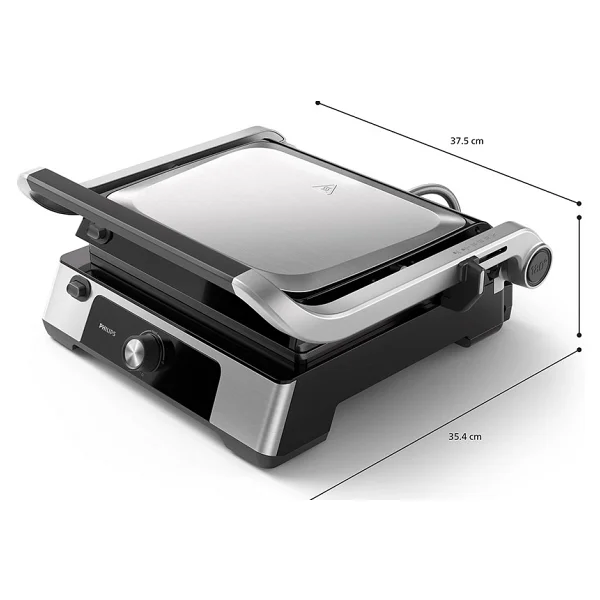 Philips 5000 Serisi Contact Grill 2200 W Tost Makinesi Ve Izgara Philips Türkiye Garantili - Görsel 2
