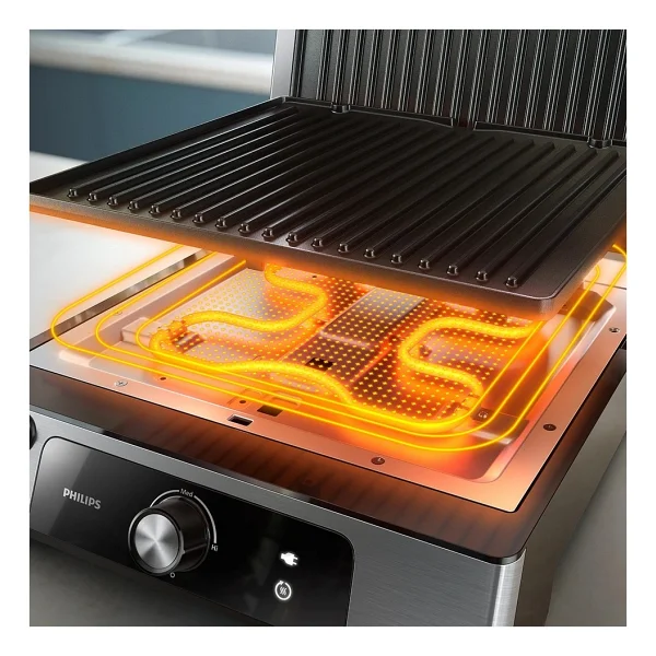 Philips 5000 Serisi Contact Grill 2200 W Tost Makinesi Ve Izgara Philips Türkiye Garantili - Görsel 3