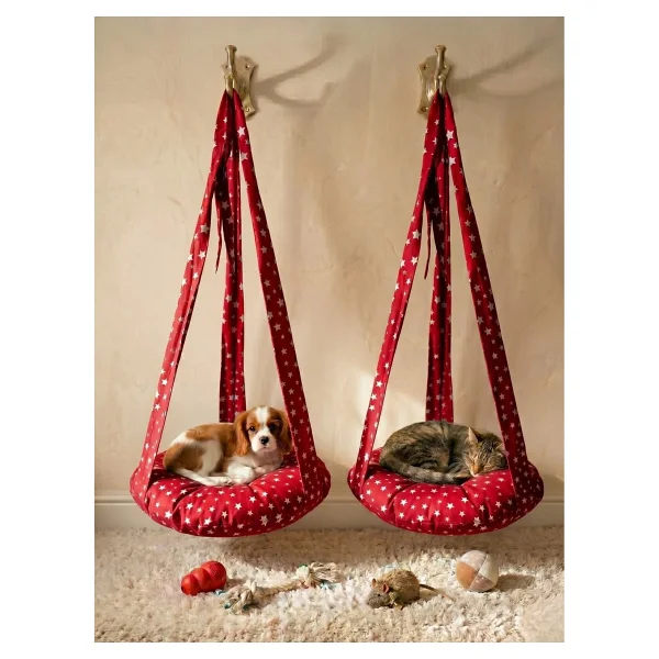 Patiderm Hamak Kedi & Köpek Yatağı - Kırmızı - Görsel 3
