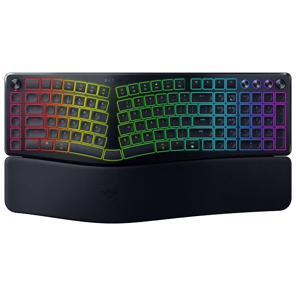 Razer Pro Type Ergo RGB Scissor Membrane Switch Kablolu/Kablosuz Klavye - Görsel 6
