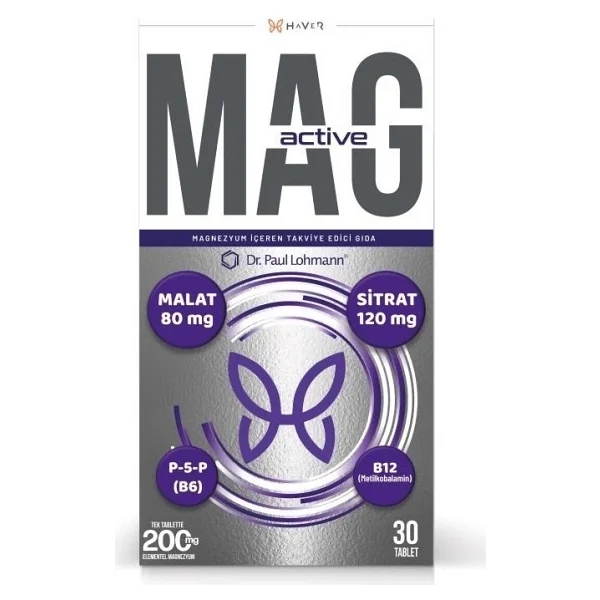 Haver Mag Active 30 Tablet - Görsel 2