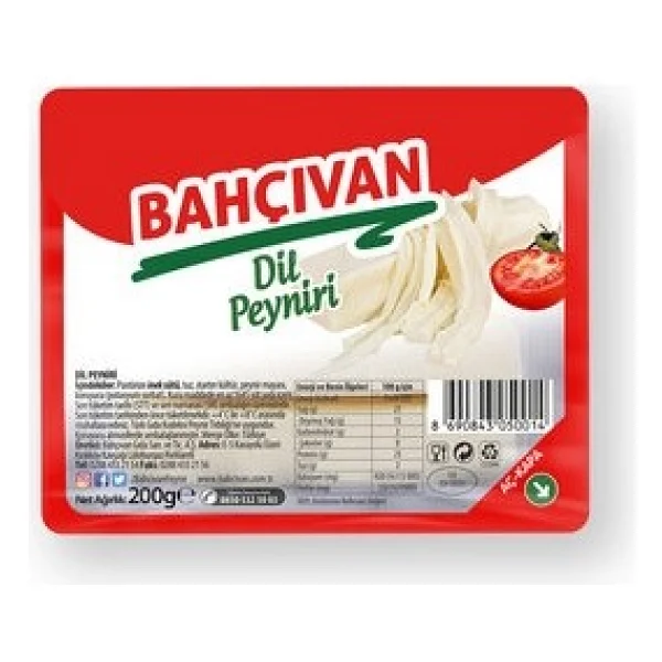 Bahçıvan Dil Peyniri 200 G - 1 Adet - Görsel 2