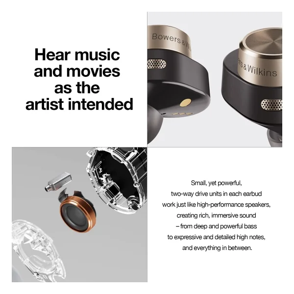 Bowers & Wilkins Pi7 TWS Bluetooth Kulak İçi Kulaklık - Görsel 4