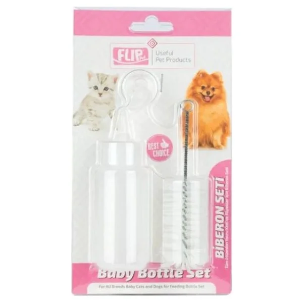 Flip 50 Ml Kedi Köpek Biberon Seti - Görsel 2