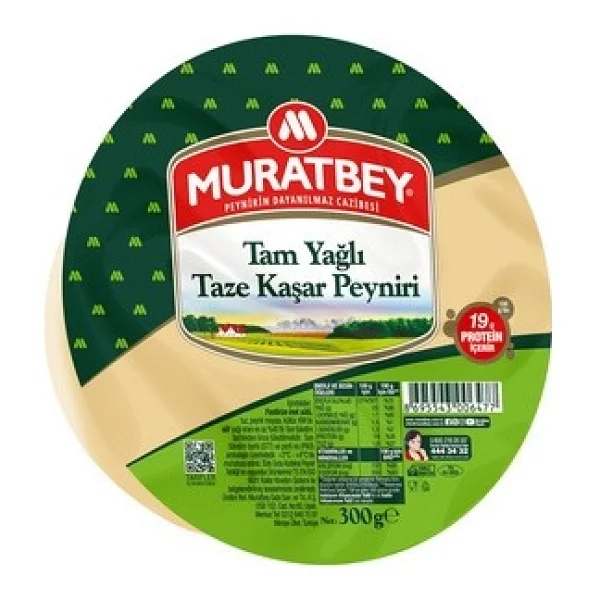 Muratbey Taze Kaşar Peyniri 300 Gr - Görsel 2