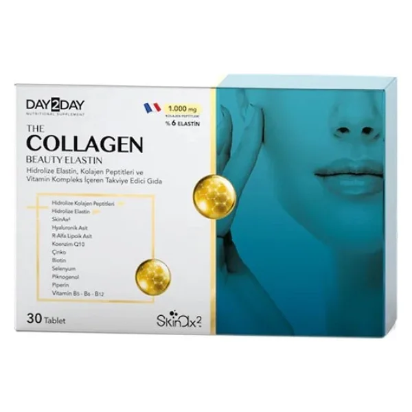 Day2day The Collagen Beauty Elastin 1000 Mg 30 Tablet - Görsel 2