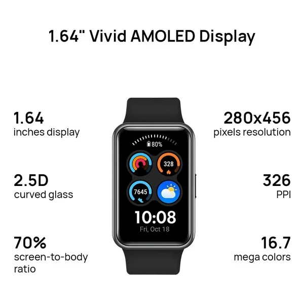 Huawei Watch Fit New Akıllı Saat - Görsel 2