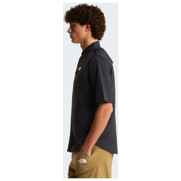 The North Face Sequoia Nf0a8fu6jk31 Kısa Kollu Siyah Erkek Gömlek - Görsel 4