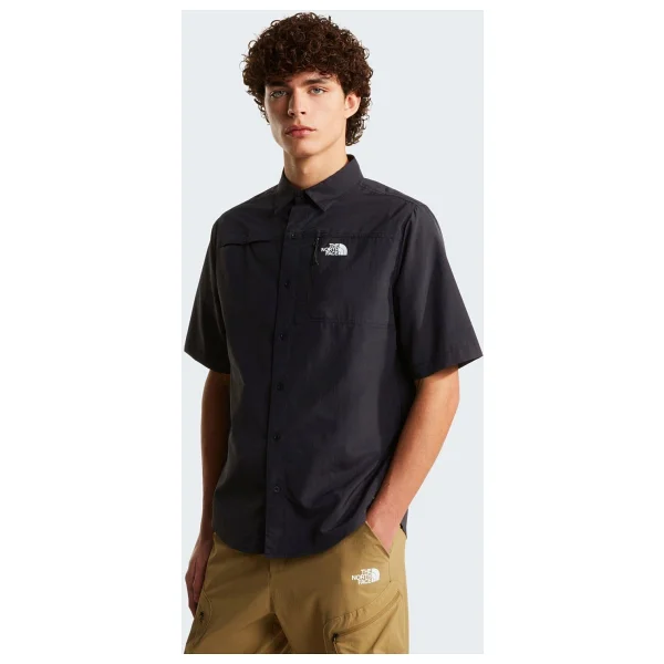 The North Face Sequoia Nf0a8fu6jk31 Kısa Kollu Siyah Erkek Gömlek - Görsel 5