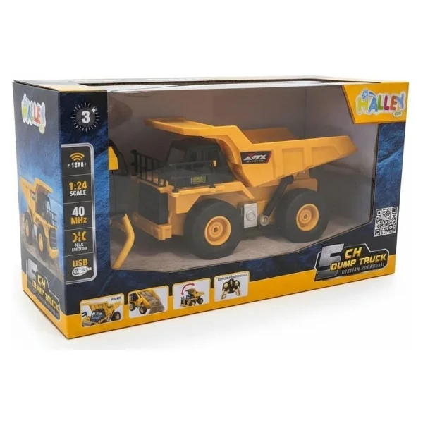 Halley Oyuncak Z6811a U/K Şarjlı 1:24 Iş Mak.Kamyon 40mhz -Zrv - Görsel 2