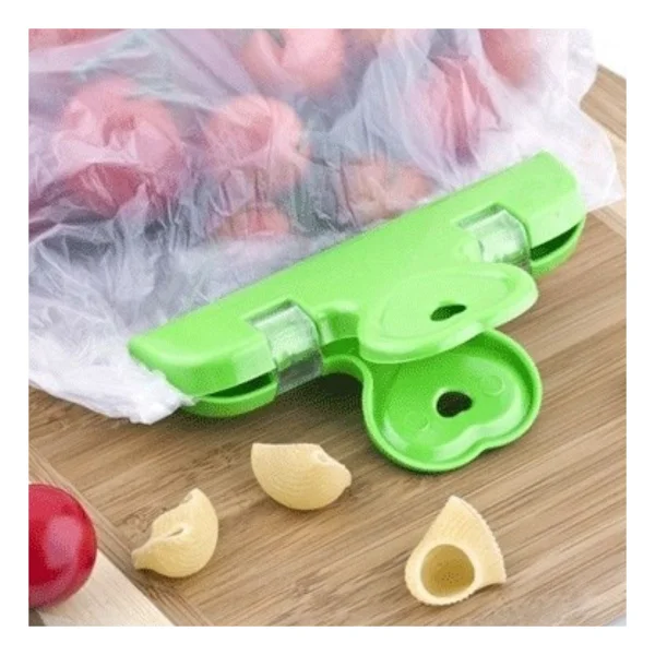Buffer 2li Pratik Torba Paket Ve Poşet Kapatıcı Kilitli Klips Mandal - Görsel 10