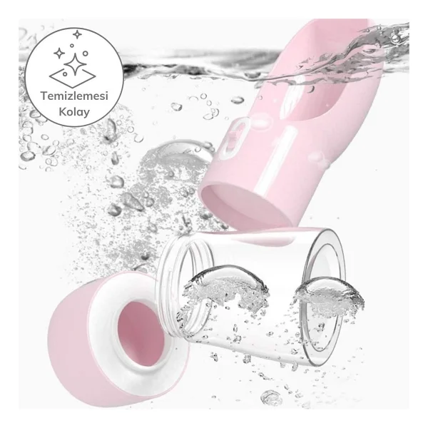 Buffer Taşınabilir Mama Hazneli Evcil Hayvan Suluğu Seyahat Kabı Kilitlenebilen Su Sızdırmaz 380ml - 190 X 220 Cm - Görsel 6