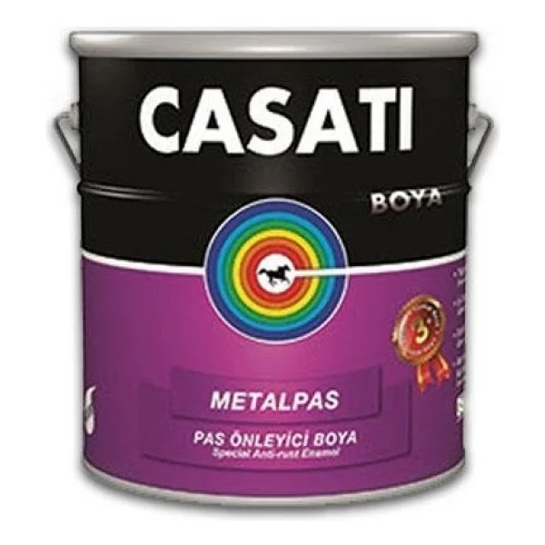 Casati Metalpas Pas Önleyici Boya 2,5 Litre - Görsel 4