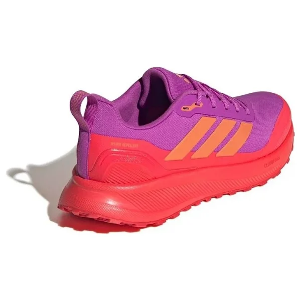 Adidas Runfalcon 5 Tr Jq6969 Mor-Kırmızı Kadın Koşu Ayakkabısı - Görsel 7