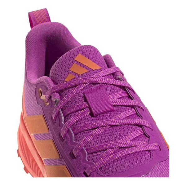 Adidas Runfalcon 5 Tr Jq6969 Mor-Kırmızı Kadın Koşu Ayakkabısı - Görsel 8