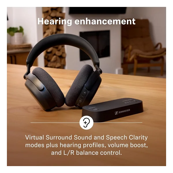 Sennheiser RS 255 Kulak Üstü TV Kulaklığı - Görsel 3