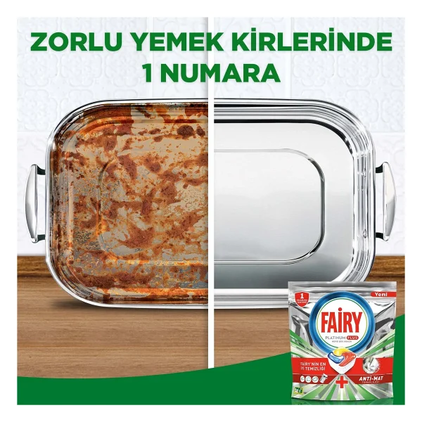 Fairy Platinum Plus Bulaşık Makinesi Tableti 22'li - Görsel 7