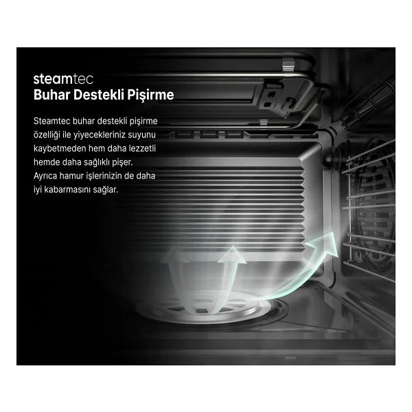 Tecna Mf 5010 B Chef’n 50 Lt Beyaz Mini Fırın - Görsel 5