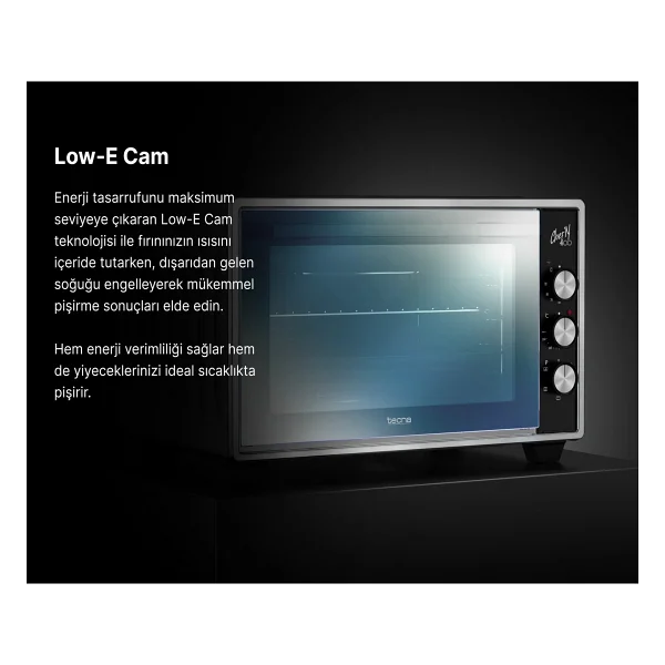 Tecna Mf 5010 B Chef’n 50 Lt Beyaz Mini Fırın - Görsel 7