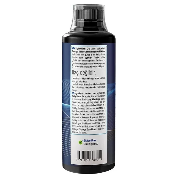 One Up Mct Oil 500 Ml - Görsel 4