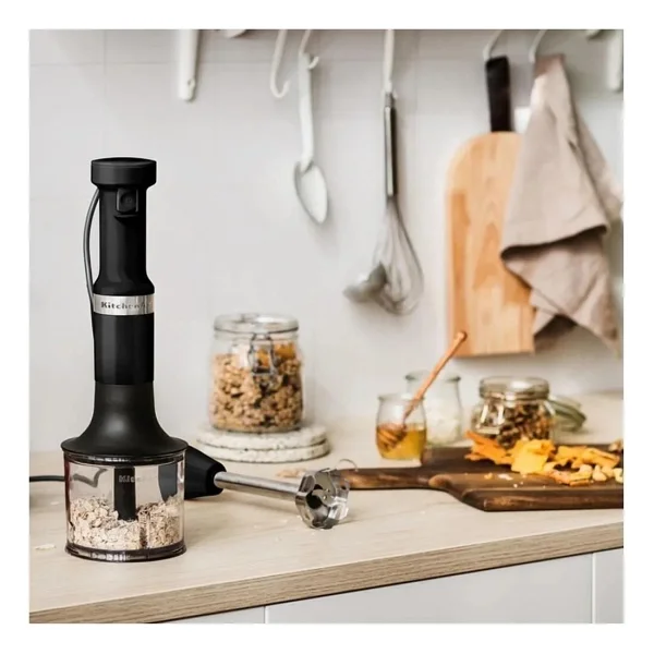 Kitchenaid 5khbv83ebm 180 W El Blender Seti Mat Siyah - Görsel 7